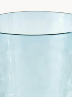 Vasos de vidrio soplado artesanalmente Hammered, 4 uds.