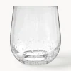 Vasos de vidrio soplado con burbujas Bubble, 4 uds.