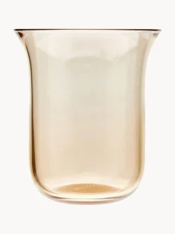 Vasos de vidrio soplado Desiguale, 6 uds., tamaños y colores diferentes