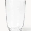 Vasos de vidrio soplado Hammered, 4 uds.