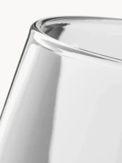 Vasos de vidrio soplados artesanalmente Smoke, 4 uds.