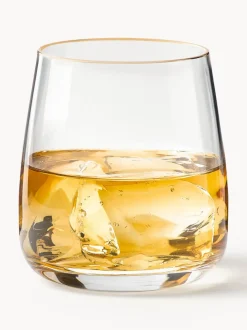 Vasos de vidrio soplados Ellery, 4 uds.