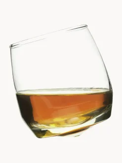 Vasos old fashioned con base redonda Rocking, 6 uds.