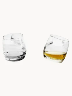 Vasos old fashioned con base redonda Rocking, 6 uds.