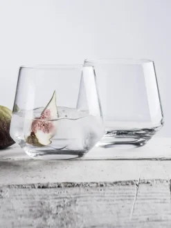 Vasos old fashioned de cristal Pure, 4 uds.