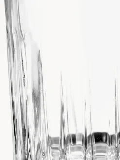 Vasos old fashioned de cristal con relive Timeless, 6 uds.