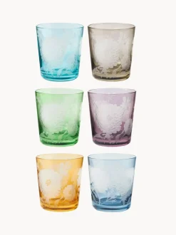 Vasos Peony, 6 uds.