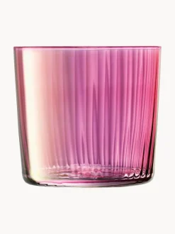 Vasos pintados a mano Gems, 4 uds.