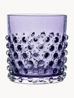 Vasos soplados artesanalmente Hobnail (2 uds.)