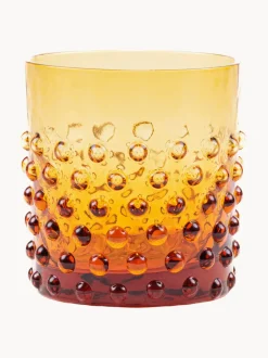Vasos soplados artesanalmente Hobnail (2 uds.)