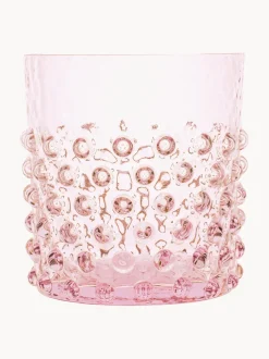 Vasos soplados artesanalmente Hobnail (2 uds.)
