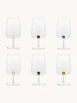 Vasos soplados Bilia, 6 uds.