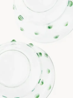 Vasos soplados de vidrio borosilicato Nob, 2 uds.