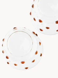 Vasos soplados de vidrio borosilicato Nob, 2 uds.