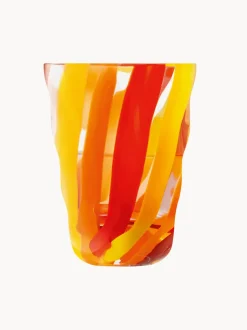 Vasos soplados Folk, 2 uds.