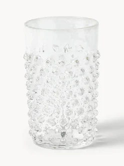 Vasos soplados Hobnail, 6 uds.
