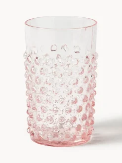 Vasos soplados Hobnail, 6 uds.