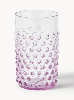 Vasos soplados Hobnail, 6 uds.