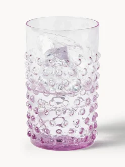Vasos soplados Hobnail, 6 uds.