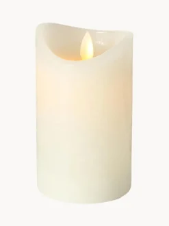 Vela blanca LED Bino, 12 cm