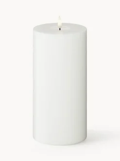 Vela LED artesanal para exterior Real Flame, 20 cm