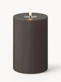 Vela LED artesanal Real Flame, 15 cm