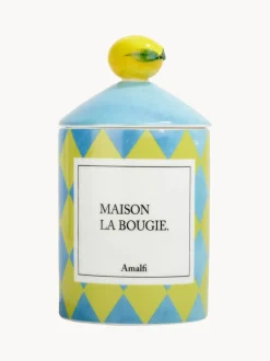 Vela perfumada artesanal Amalfi (tomillo, jazmín y rosa)