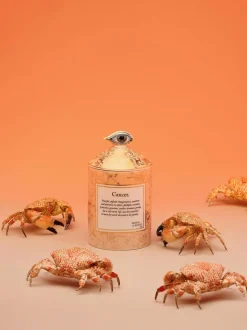 Vela perfumada artesanal Cancer (bergamota y vetiver)