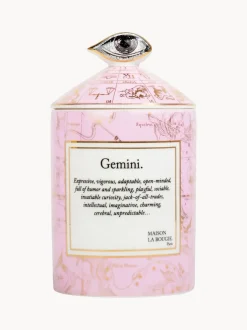 Vela perfumada artesanal Gemini (lavanda, ciprés y madera de cedro)