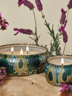 Vela perfumada artesanal Japonica Collection (madera de cacao, verbena y lavanda)