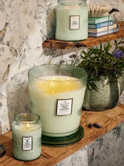Vela perfumada artesanal Japonica Collection (madera de cacao, verbena y lavanda)