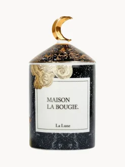 Vela perfumada artesanal La Lune (bergamota, limón e higo)