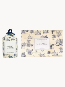 Vela perfumada artesanal La Vie De Chateau (grosella negra, higo y ámbar)