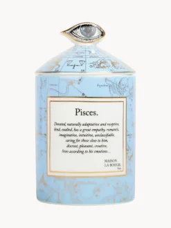 Vela perfumada artesanal Piscis (monoi y sal marina)