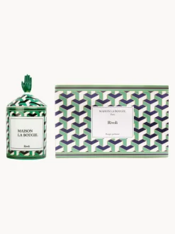 Vela perfumada artesanal Rivioli (gurjum, geranio y azafrán)