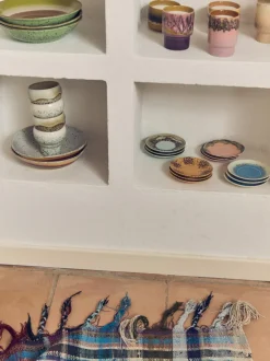 Vela perfumada artesanal 70's (vainilla)