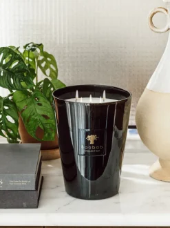 Vela perfumada de cuatro mechas Prestigieuses (cuero, secuoya, ámbar)