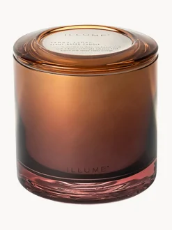 Vela perfumada de tres mechas Statement (almizcle de cachemira, hoja de tabaco y naranja)