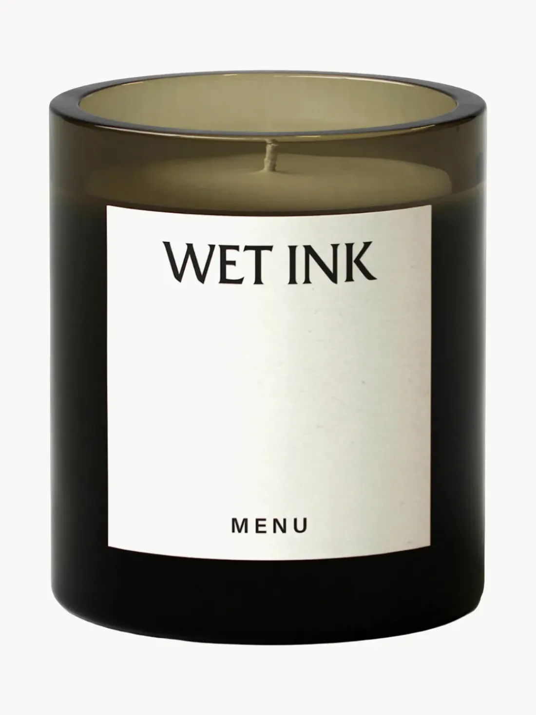 Vela perfumada Olfacte Wet Ink (menta, pomelo y cannabis)