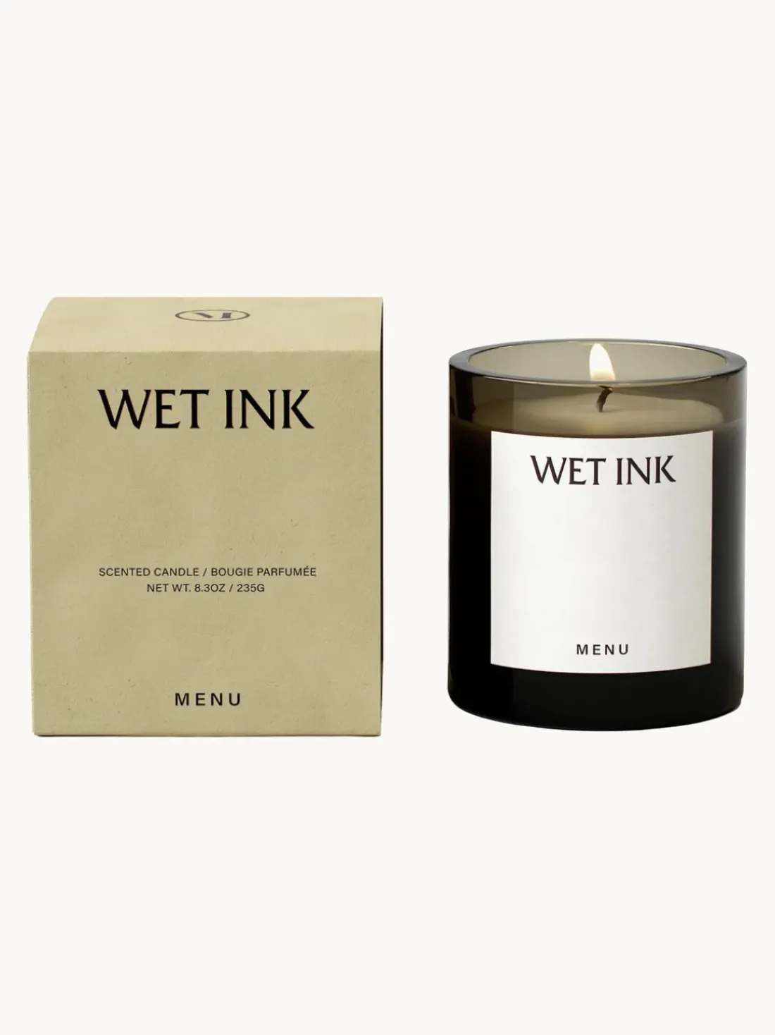 Vela perfumada Olfacte Wet Ink (menta, pomelo y cannabis)