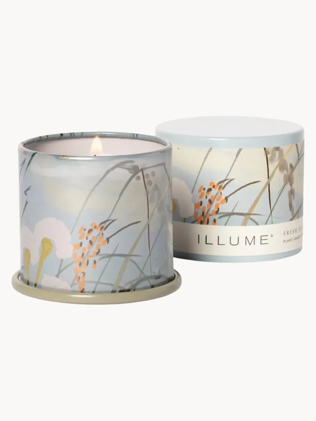 Vela perfumada Vanity Tin (jazmín y rocío marino salado)