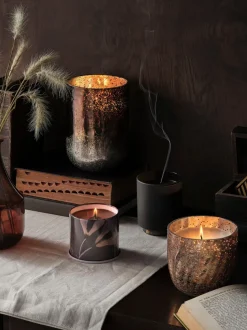Vela perfumada Vanity Tin (madera de cedro, gamuza & ámbar)