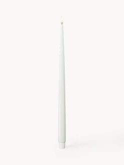 Velas cónicas LED artesanales Real Flame, 38 cm, 2 uds.