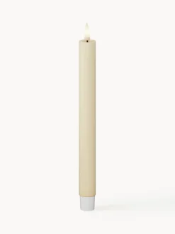 Velas cónicas LED artesanales Real Flame, 24 cm, 2 uds.