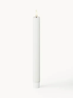 Velas cónicas LED artesanales Real Flame, 24 cm, 2 uds.