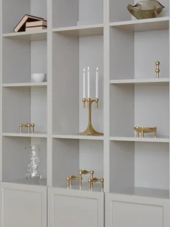 Velas cónicas Stoff Nagel, 12 uds.