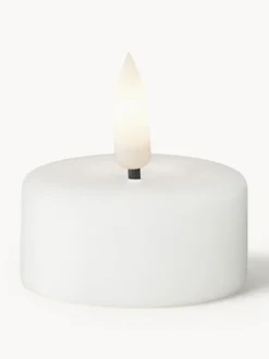 Velas de té LED artesanales Real Flame, 4 uds.