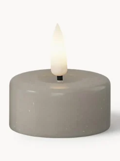 Velas de té LED artesanales Real Flame, 4 uds.