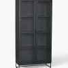 Vitrina de madera de roble Everett