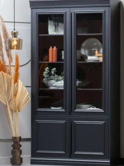 Vitrina de madera de roble Organize